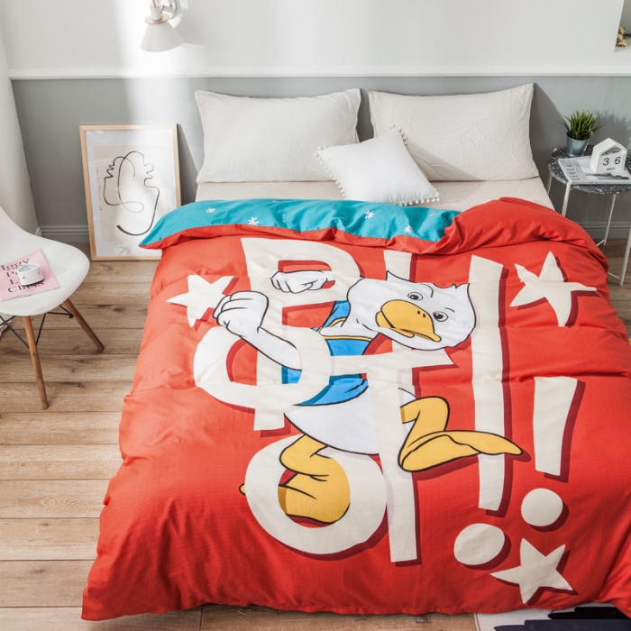 91家纺网 家纺一手货源 找家纺 涵宸家纺 单品大版全棉被套 探险记