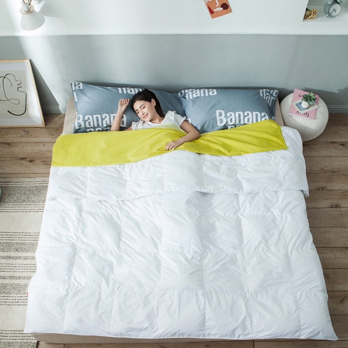 91家纺网 家纺一手货源 找家纺 涵宸家纺 新款全棉大版平网-睡袋大眼萌仔