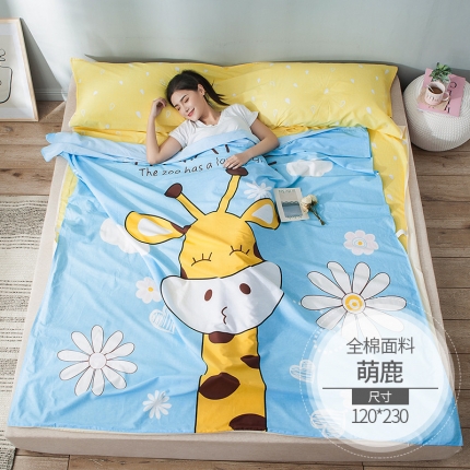 91家纺网 家纺一手货源 找家纺 涵宸家纺全棉睡袋纯棉大版睡袋纯棉睡袋卡通睡袋全棉卡通睡袋