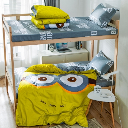 91家纺网 家纺一手货源 找家纺 全棉卡通三件套全棉大版卡通三件套卡通全棉三件套卡通学生三件套