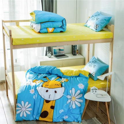 91家纺网 家纺一手货源 找家纺 全棉卡通三件套全棉大版卡通三件套卡通全棉三件套卡通学生三件套