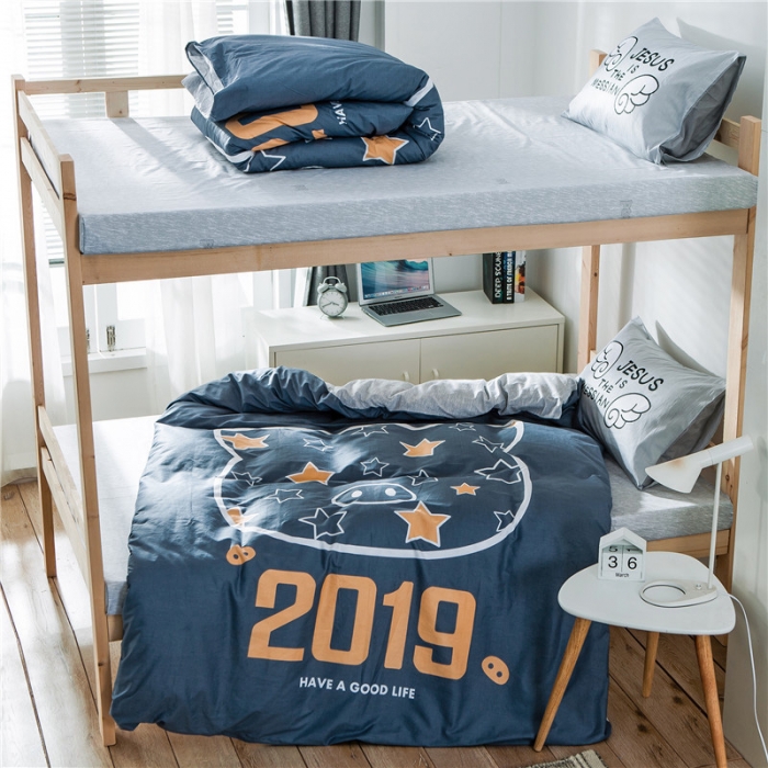 91家纺网 家纺一手货源 找家纺 涵宸家纺 全棉平网大版三件套系列 2019猪