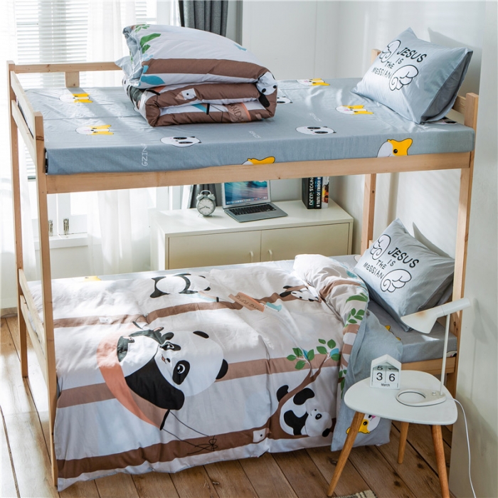 91家纺网 家纺一手货源 找家纺 涵宸家纺 全棉平网大版三件套系列 抱抱熊