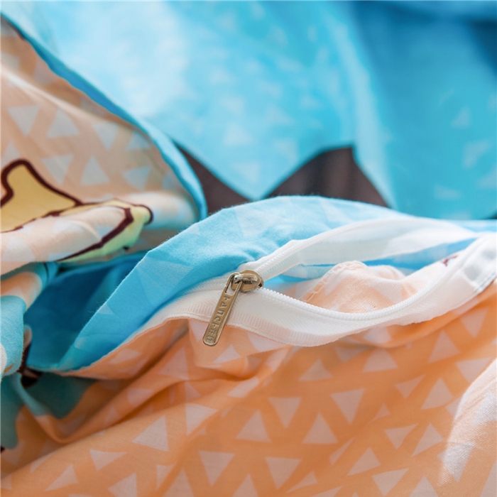 91家纺网 家纺一手货源 找家纺 涵宸家纺 全棉平网大版三件套系列 大话侏罗纪