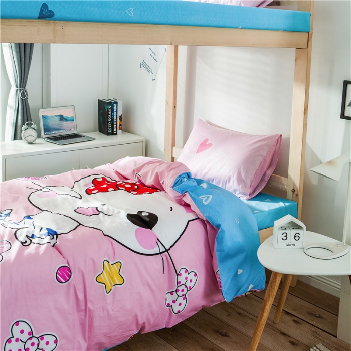 91家纺网 家纺一手货源 找家纺 涵宸家纺 全棉平网大版三件套系列 花花