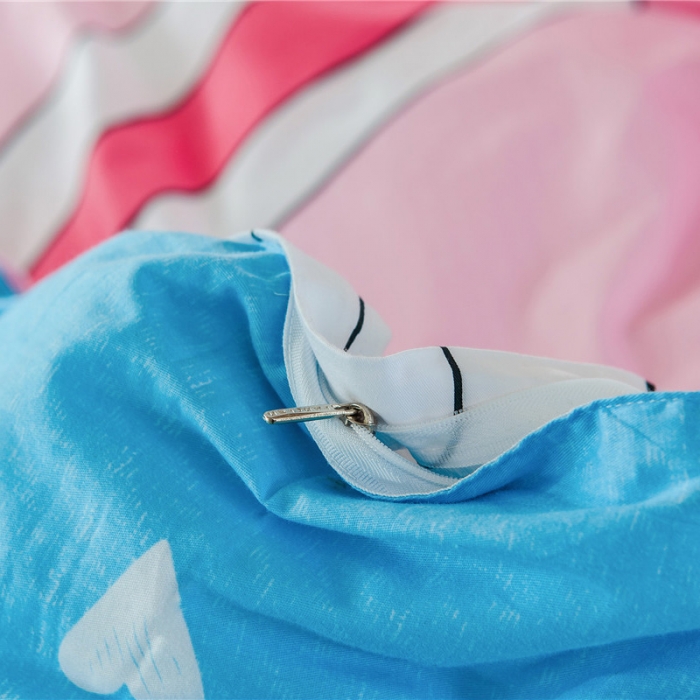 91家纺网 家纺一手货源 找家纺 涵宸家纺 全棉平网大版三件套系列 兔宝宝