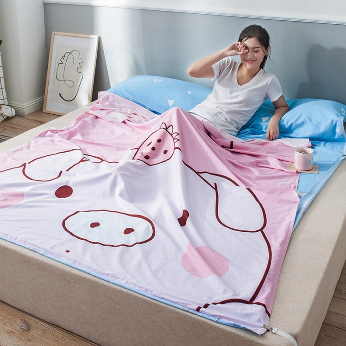 91家纺网 家纺一手货源 找家纺 涵宸家纺 全棉睡袋纯棉大版睡袋纯棉睡袋卡通睡袋全棉卡通睡袋