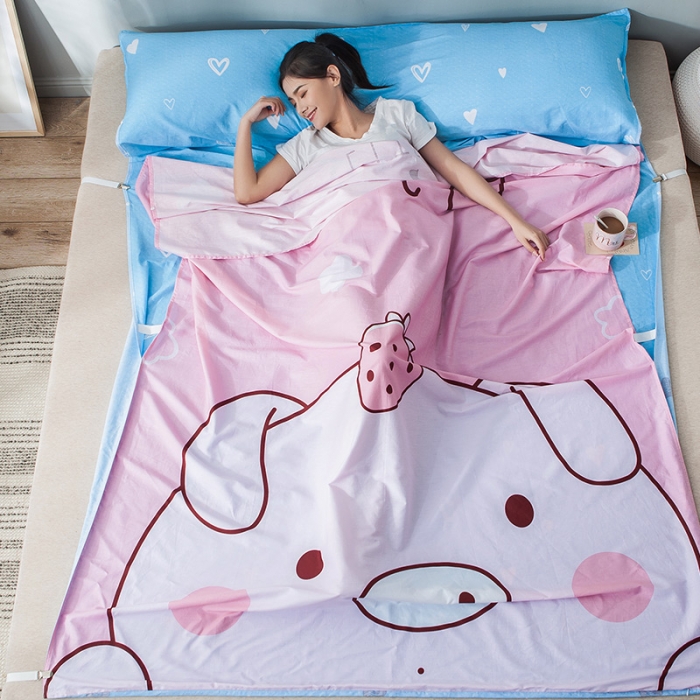 91家纺网 家纺一手货源 找家纺 涵宸家纺 全棉睡袋纯棉大版睡袋纯棉睡袋卡通睡袋全棉卡通睡袋