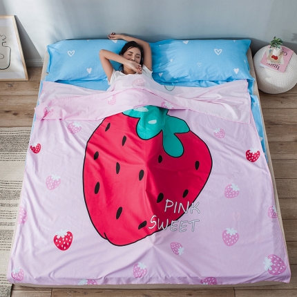 91家纺网 家纺一手货源 找家纺 涵宸家纺 全棉睡袋纯棉大版睡袋纯棉睡袋卡通睡袋全棉卡通睡袋