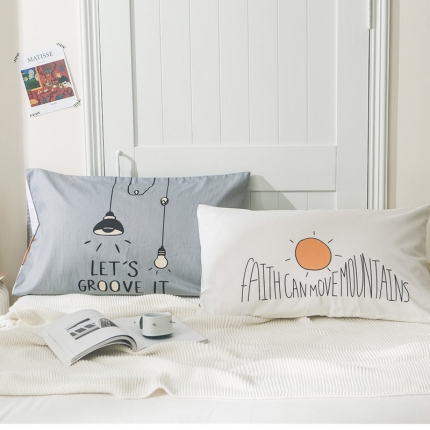 91家纺网 家纺一手货源 找家纺 （总）涵宸 全棉枕套卡通枕套纯棉枕套儿童枕套48*74一对