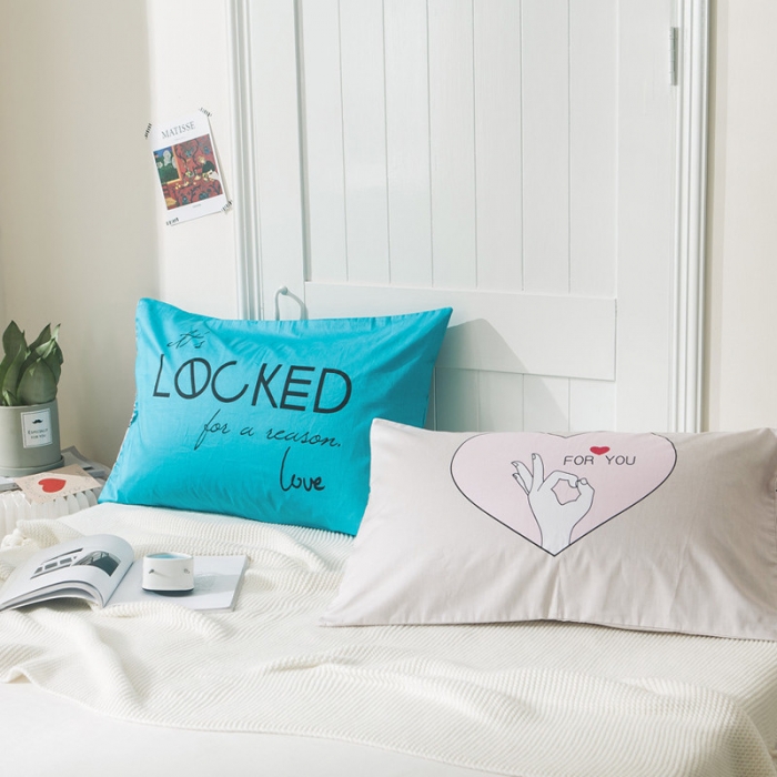 91家纺网 家纺一手货源 找家纺 （总）涵宸 全棉枕套卡通枕套纯棉枕套儿童枕套48*74一对