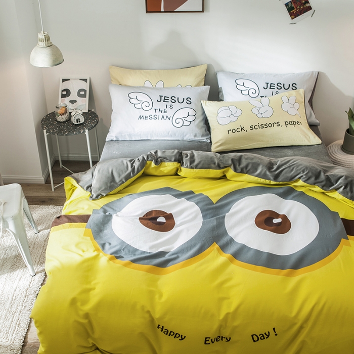 91家纺网 家纺一手货源 找家纺 （总）涵宸 chen新款绒-A棉大版B绒四件套