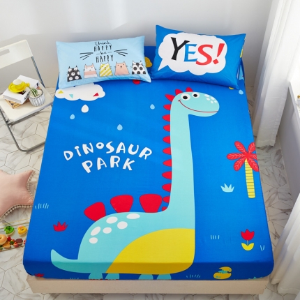 91家纺网 家纺一手货源 找家纺 （总）涵宸全棉大版床笠纯棉床笠卡通儿童学生床笠单床笠单品床笠