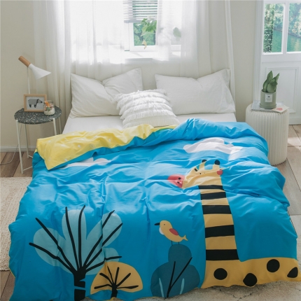 91家纺网 家纺一手货源 找家纺 总单品大版全棉被套纯棉卡通被套儿童被套四件套学生被套单被套