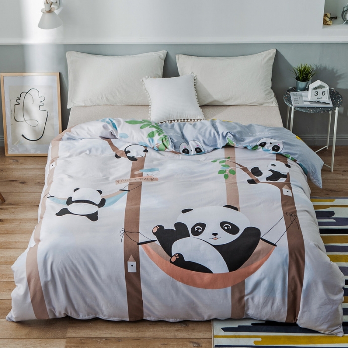 91家纺网 家纺一手货源 找家纺 总单品大版全棉被套纯棉卡通被套儿童被套四件套学生被套单被套