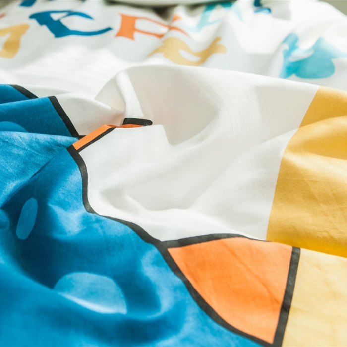 91家纺网 家纺一手货源 找家纺 加厚全棉刺绣四件套卡通四件套大版四件套全棉三件套儿童 恐龙游记