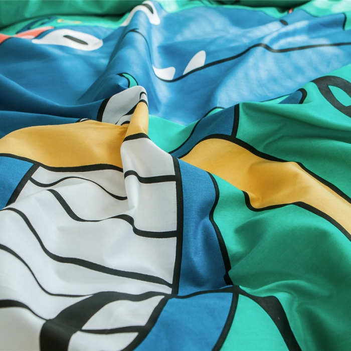 91家纺网 家纺一手货源 找家纺 单品大版全棉被套纯棉被套卡通被套儿童被套四件套学生被套单被套