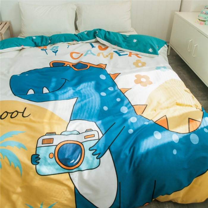 91家纺网 家纺一手货源 找家纺 单品大版全棉被套纯棉被套卡通被套儿童被套四件套学生被套单被套