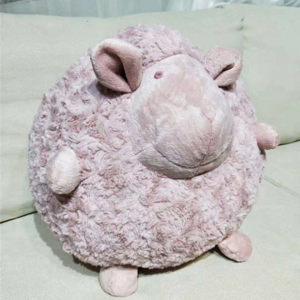 91家纺网 家纺一手货源 找家纺 （总）希诺家居 2018新款网红创意绵羊公仔抱枕韩国原单同款