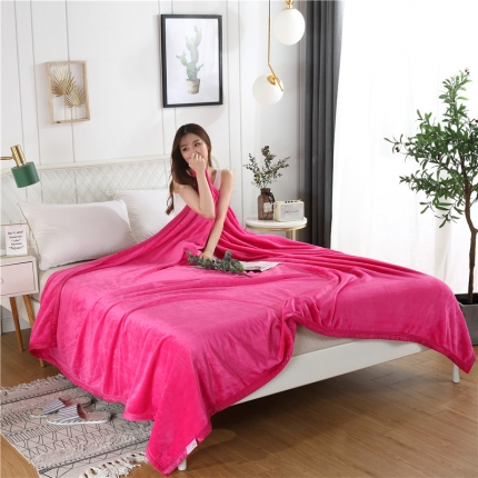 91家纺网 家纺一手货源 找家纺 （总）爱她美家纺 280g纯色金貂绒毛毯