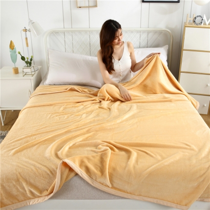 91家纺网 家纺一手货源 找家纺 （总）爱她美家纺 280g纯色金貂绒毛毯