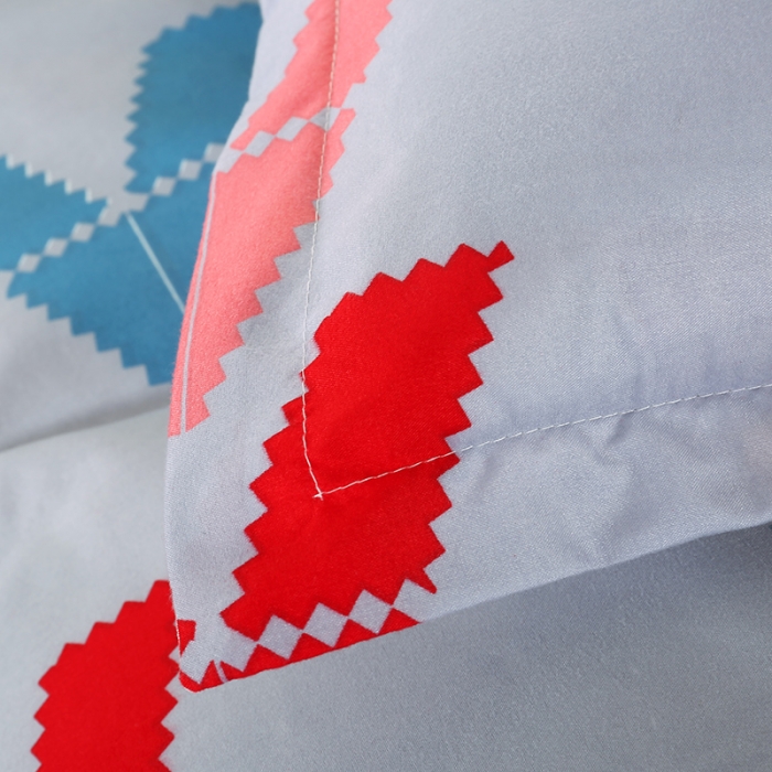 91家纺网 家纺一手货源 找家纺 米粒家纺 2018新品芦荟棉四件套安琪拉