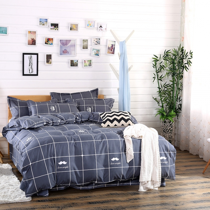 91家纺网 家纺一手货源 找家纺 米粒家纺 2018新品芦荟棉四件套初遇