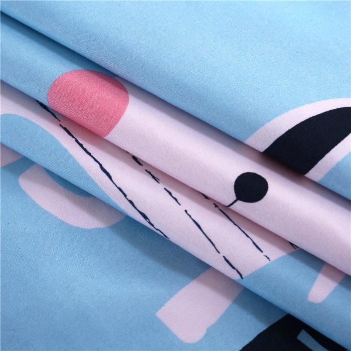 91家纺网 家纺一手货源 找家纺 米粒家纺 2018新品芦荟棉四件套好朋友