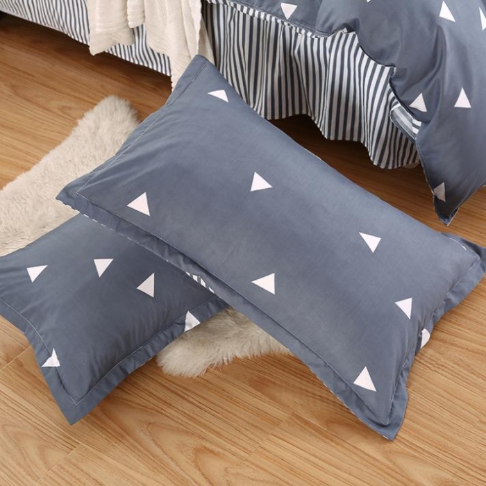 91家纺网 家纺一手货源 找家纺 米粒家纺 2018新品芦荟棉四件套卡奇诺