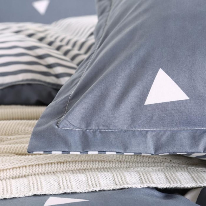 91家纺网 家纺一手货源 找家纺 米粒家纺 2018新品芦荟棉四件套卡奇诺