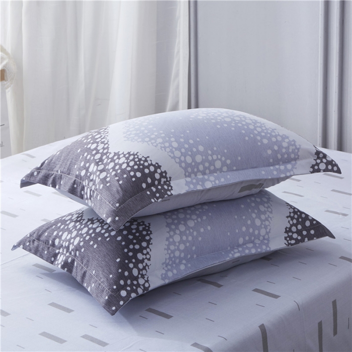 91家纺网 家纺一手货源 找家纺 米粒家纺 2018新品芦荟棉四件套伦敦夜色