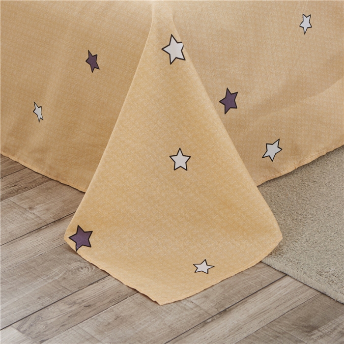 91家纺网 家纺一手货源 找家纺 米粒家纺 2018新品芦荟棉四件套星尚之旅