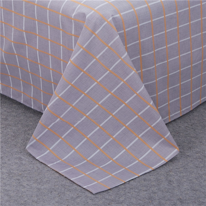 91家纺网 家纺一手货源 找家纺 米粒家纺 2018新品芦荟棉四件套北欧风情-蓝