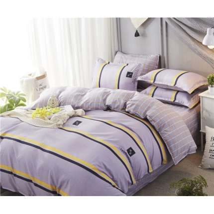 米粒家纺 2018新品芦荟棉四件套欢乐时光