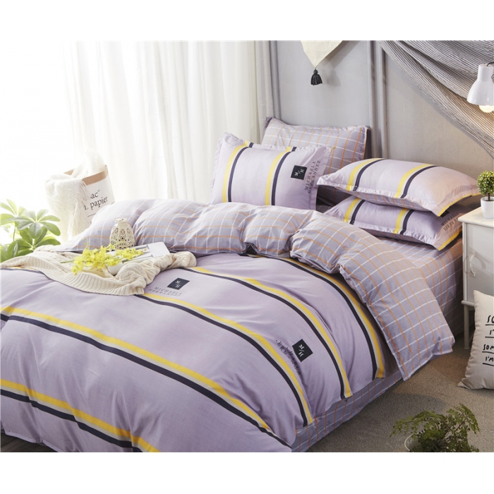 91家纺网 家纺一手货源 找家纺 米粒家纺 2018新品芦荟棉四件套欢乐时光