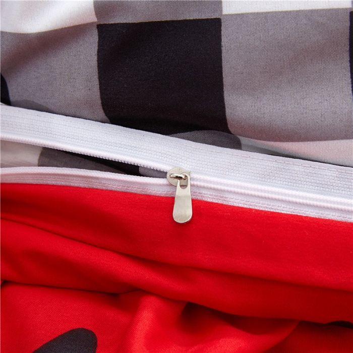 91家纺网 家纺一手货源 找家纺 米粒家纺 2018新品芦荟棉四件套星星