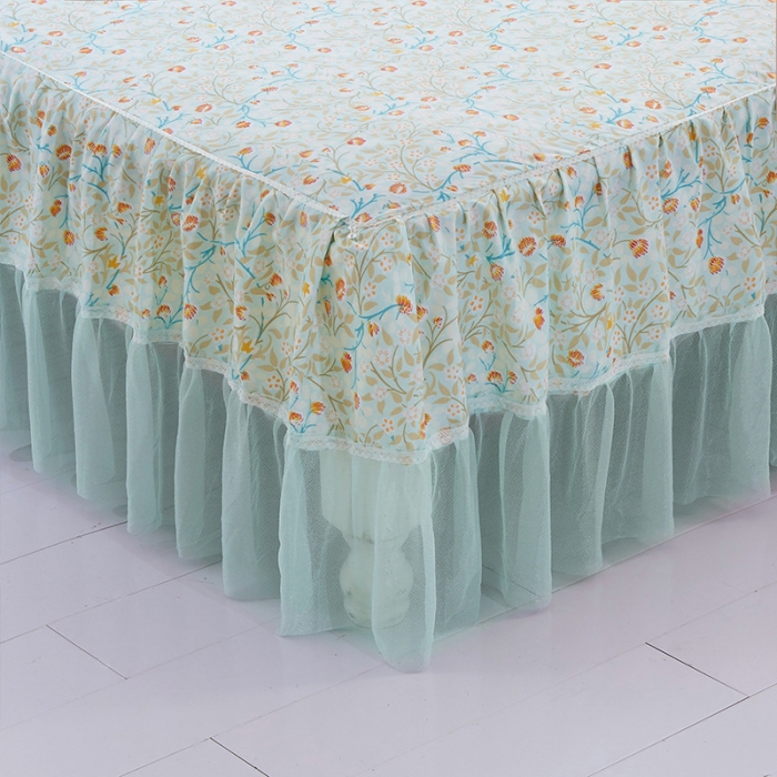 91家纺网 家纺一手货源 找家纺 （总）米粒家纺 磨毛床裙系列