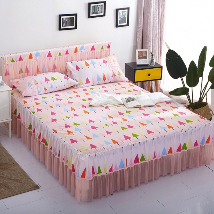 91家纺网 家纺一手货源 找家纺 （总）米粒家纺 磨毛床裙系列