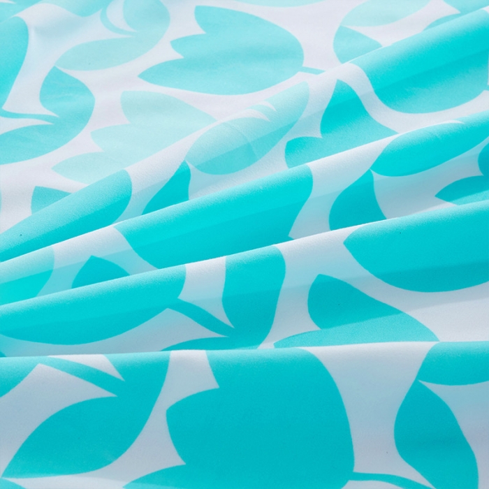 91家纺网 家纺一手货源 找家纺 米粒家纺 磨毛床裙系列 蓝色约定