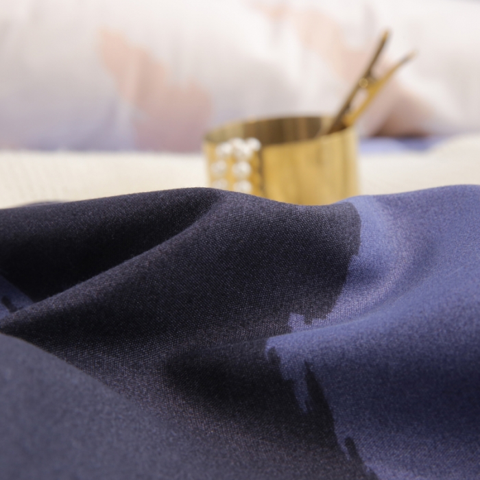 91家纺网 家纺一手货源 找家纺 米粒家纺 2018新款亲肤活性印花四件套宁静