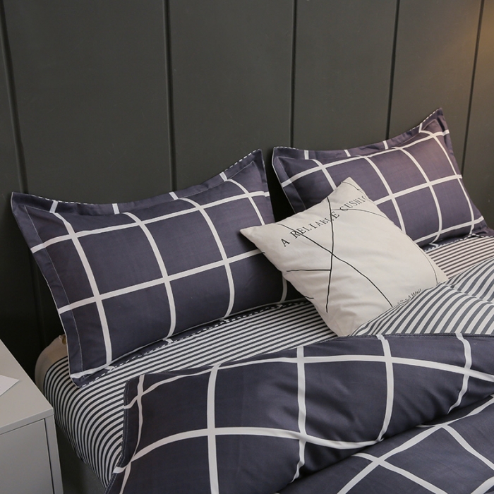 91家纺网 家纺一手货源 找家纺 米粒家纺 2018新品芦荟棉四件套 印象空间