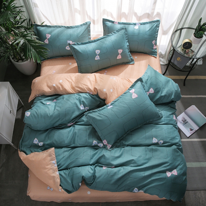 91家纺网 家纺一手货源 找家纺 （总）米粒 2019新款芦荟棉活性印花套件