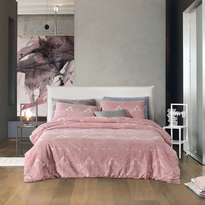 91家纺网 家纺一手货源 找家纺 （总）久典家纺 2018新款60S色织水洗大提花四件套