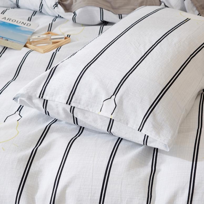 91家纺网 家纺一手货源 找家纺 久典家纺 2018新款全棉水洗棉印花四件套 灵感