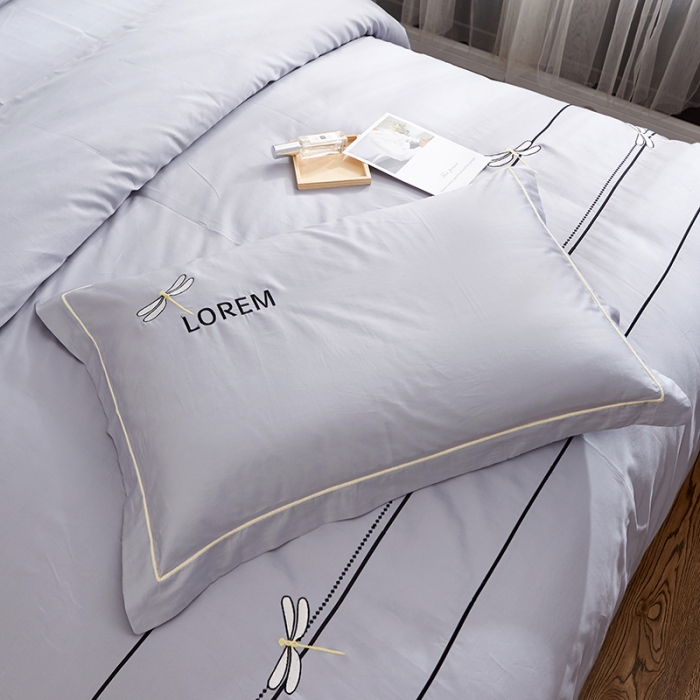 91家纺网 家纺一手货源 找家纺 （总）久典家纺 2018新款60S长绒棉绣花四件套