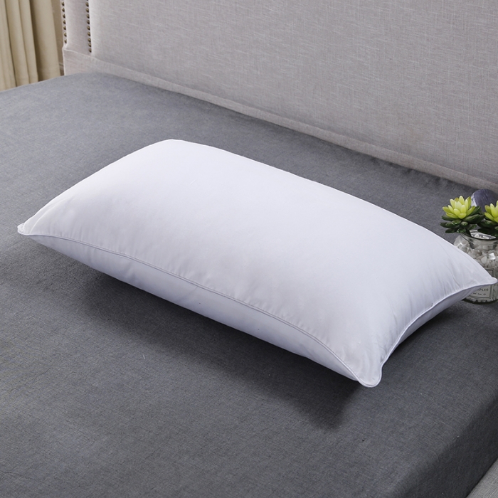 91家纺网 家纺一手货源 找家纺 久典家居 酒店布草星级宾馆酒店专用枕芯床上用品羽丝绒枕头