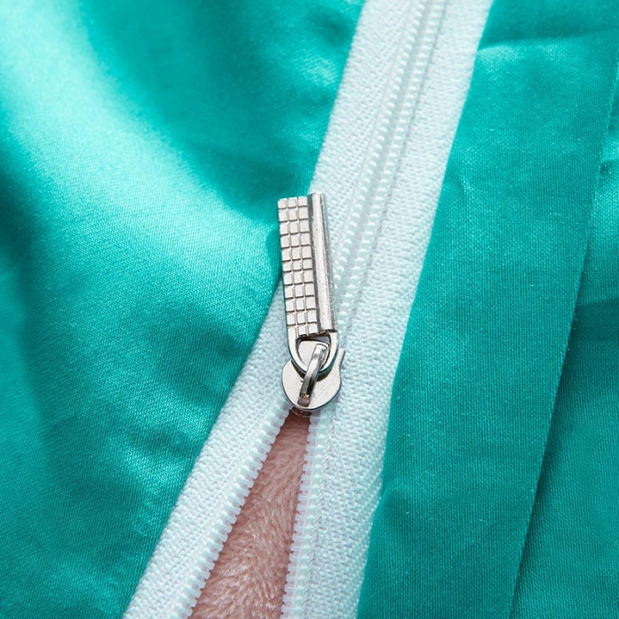 91家纺网 家纺一手货源 找家纺 久典家纺 2019年60S长绒棉蜻蜓绣四件套 绿色