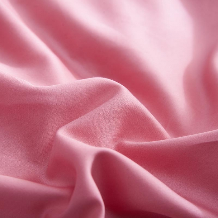 91家纺网 家纺一手货源 找家纺 久典家纺 2019年60S长绒棉蜻蜓绣四件套 玫红