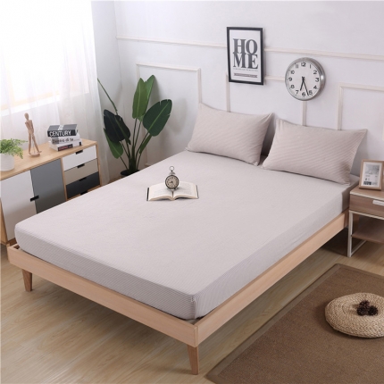 91家纺网 家纺一手货源 找家纺 （总）久典家纺 2019新款色织水洗棉基础款系列汇总单品床笠