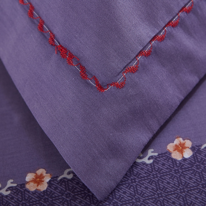 91家纺网 家纺一手货源 找家纺  雲归梦活性大版匹马棉-中国风花型汐水西